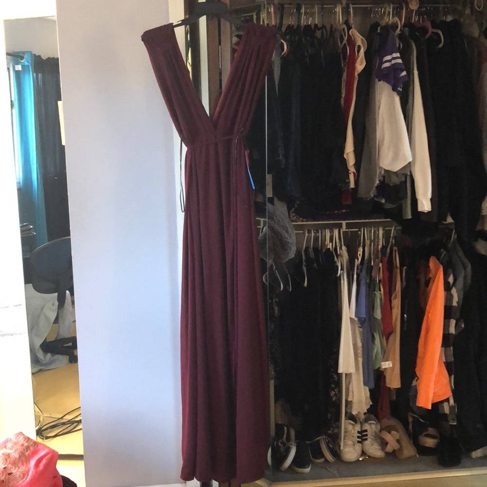 NEW Formal, burgundy dress.